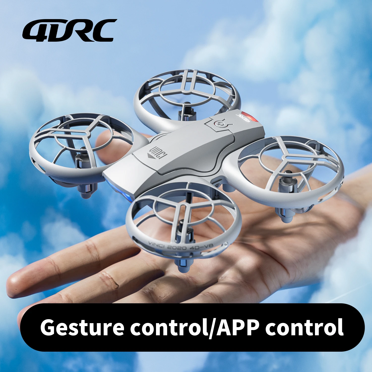 Mini Drone Selfie Poche 6K HD Caméra Pliable avec Double Batterie