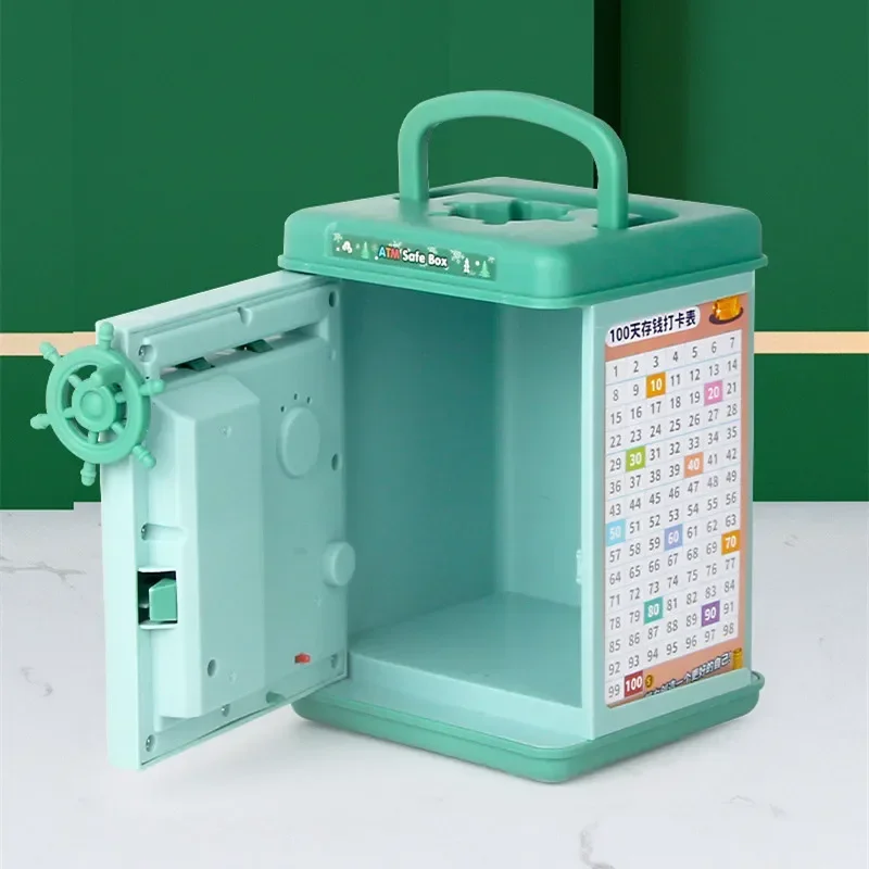 Electronic Piggy Bank for Children Password Safe Smart Fingerprint