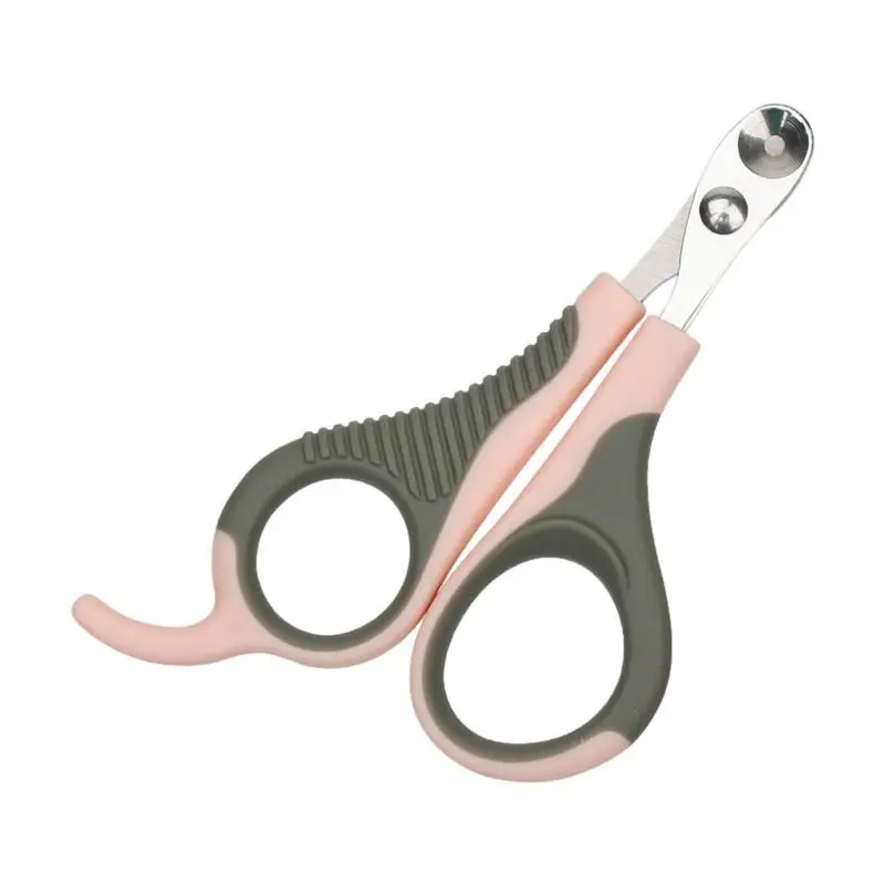 

Professional Non Slip Handles Pet Cat Dog Nail Clipper Cutter Avoid Over Cutting Stainless Steel Grooming Scissors Clippers For