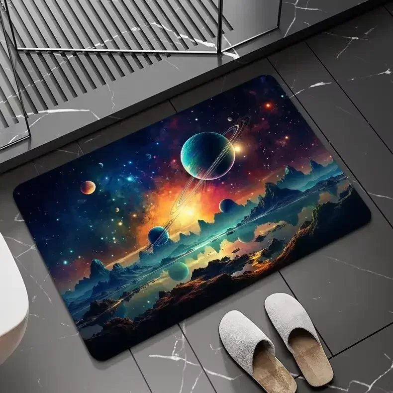 

Carpet wholesale 3D stereo bathroom door mat yellow