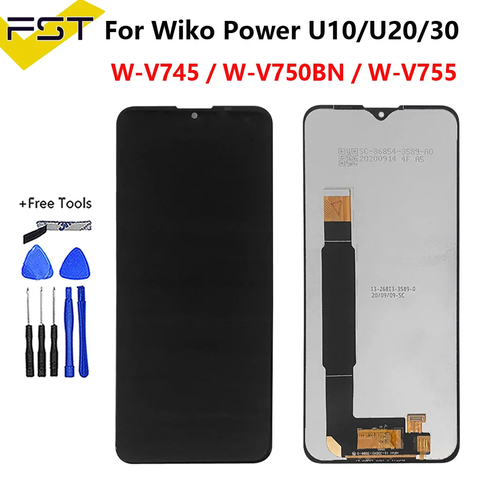 6.82 ''Originale Per Wiko Power U10 U20 U30 Display Lcd Touch Panel Digitizer Per Wiko U10 Lcd U20 Schermo Lcd U30 Display