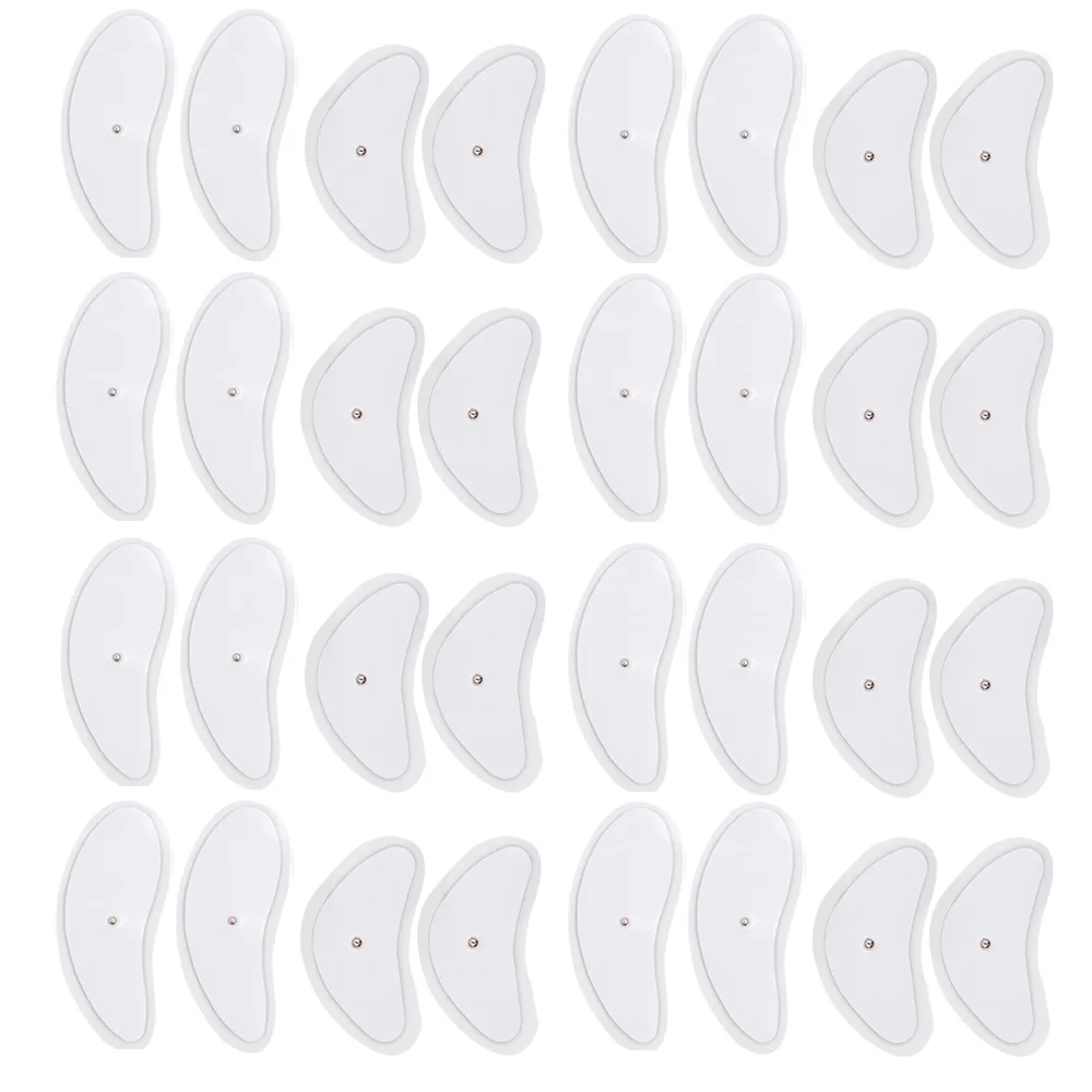 Electrode pads Face massager Muscle stimulator 8/32PCS Self-adhesive Face Massager Tens Electrodes Pads EMS Electric Muscle Stimulator Physiotherapy Accessories Patches