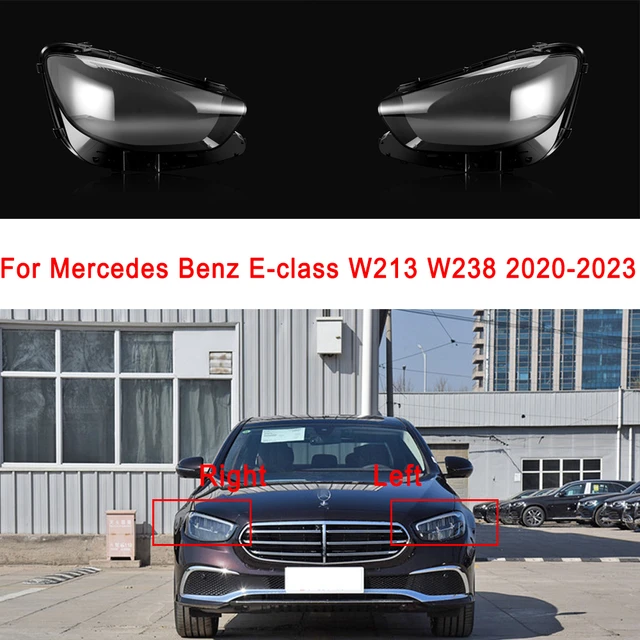 Auto Scheinwerfer Glas Für Mercedes-Benz E-klasse W213 2020 2021 2022 2023  Objektiv Abdeckung Scheinwerfer Shell Plexiglas auto Zubehör - AliExpress