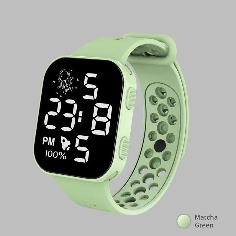 2022 Couple Watch Digital Lover Watches for Women Men 30M Waterproof Wristwatch Sport LED Mens Watch for Women Electronic Clock 