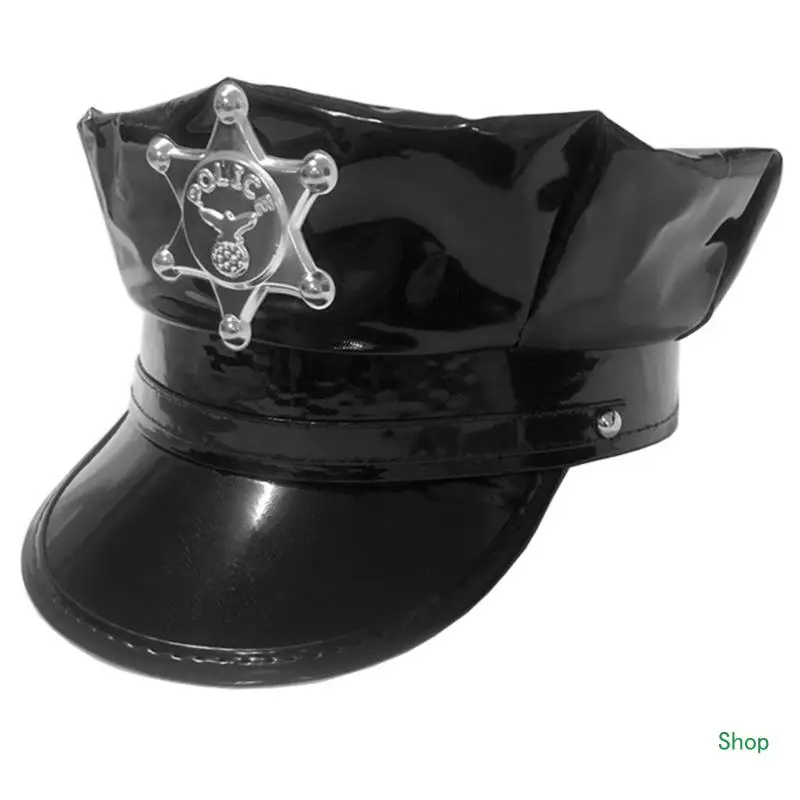 

Dropship Adult Cosplay Hat Octagonal Halloween Party Carnivals Military Hat
