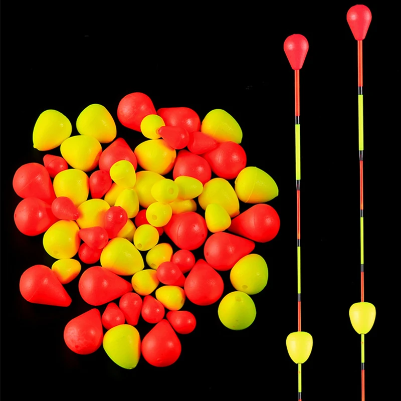 Red yellow Float Eye Catching Beans Sensitive Visualable Beans Ultra Light Fishing Signal Sender Beads Fishing Tackle Fish Tools fishing floats fishing float fishing tackle fishing bobber fishing buoy