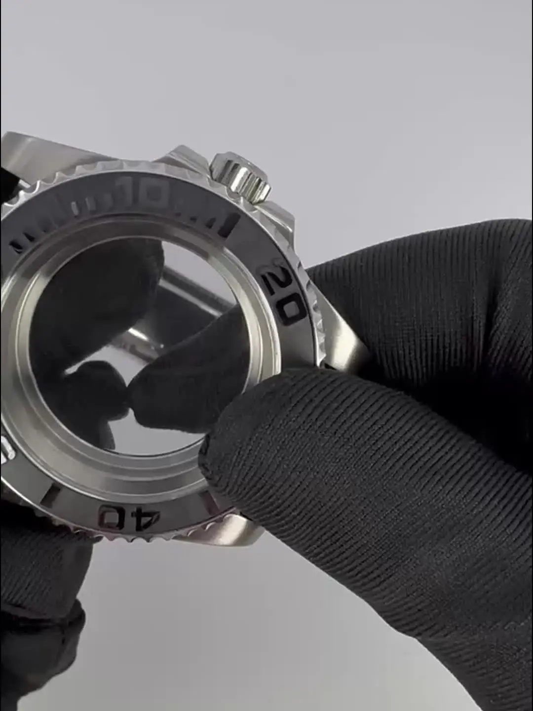 Серебряный ремешок из нержавеющей стали для часов Fanya losch 40 мм