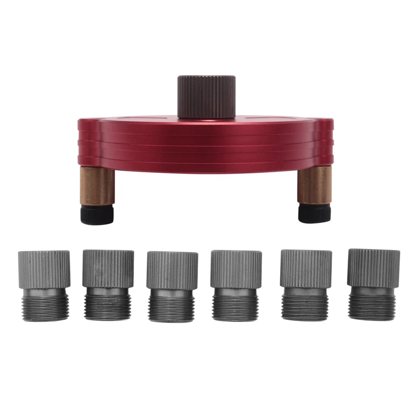 

Woodworking Pocket Hole Jig 2/3/4/5/6/8/10Mm Self-Centering Vertical Doweling Jig Drill Guide Locator Hole Puncher Tools