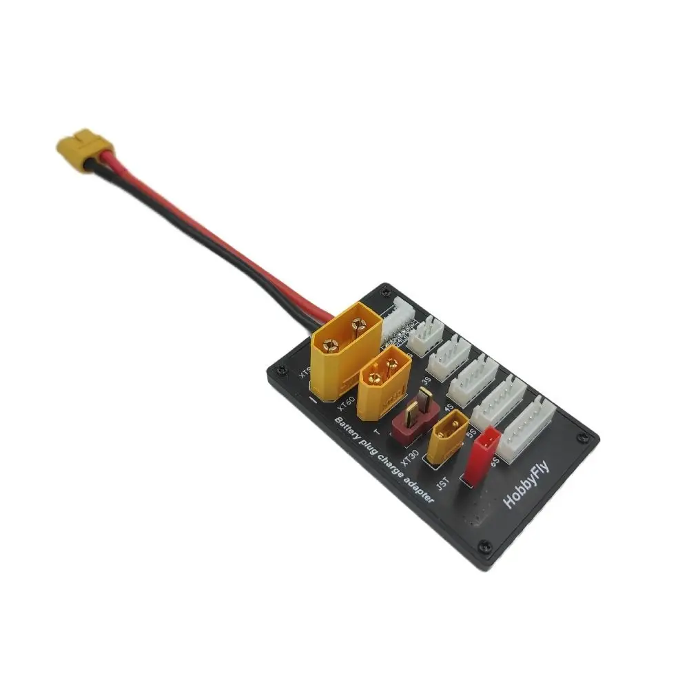 Carte de charge parallèle XT60 pour Imax B6 connectée à plusieurs batteries LiPo, prête pour la charge simultanée.
