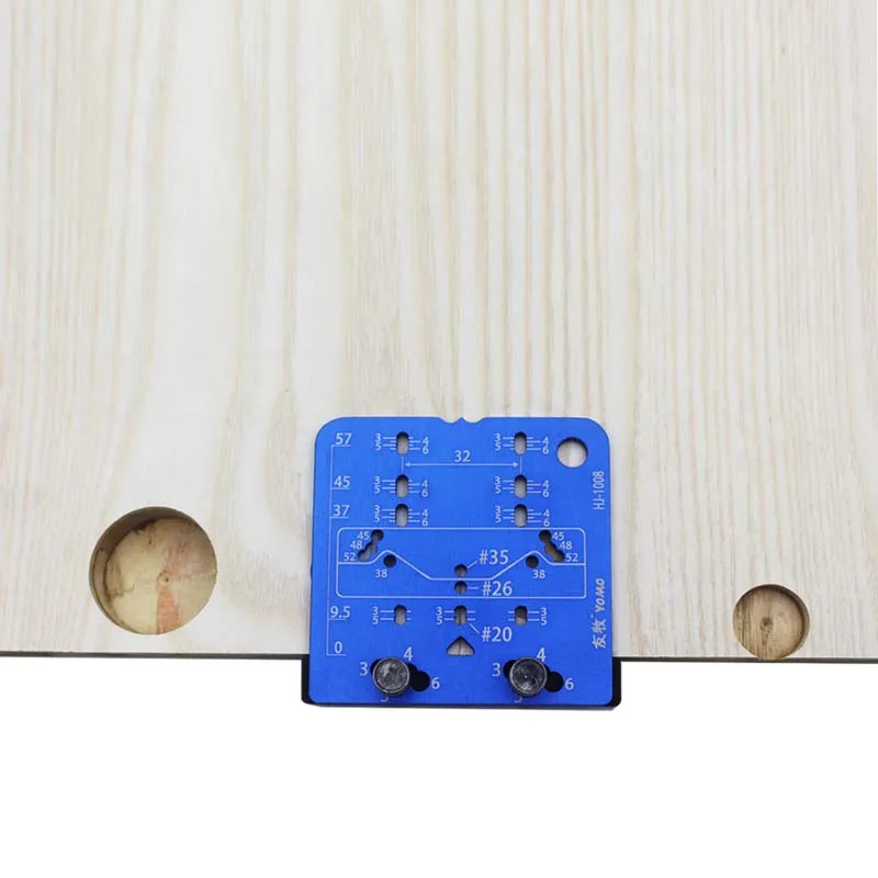 35mm Hinge Boring Jig 26mm Hinge Hole Drilling Guide Locator Drilling Jig Drill Bits Woodworking Door Hole Opener Cabinet
