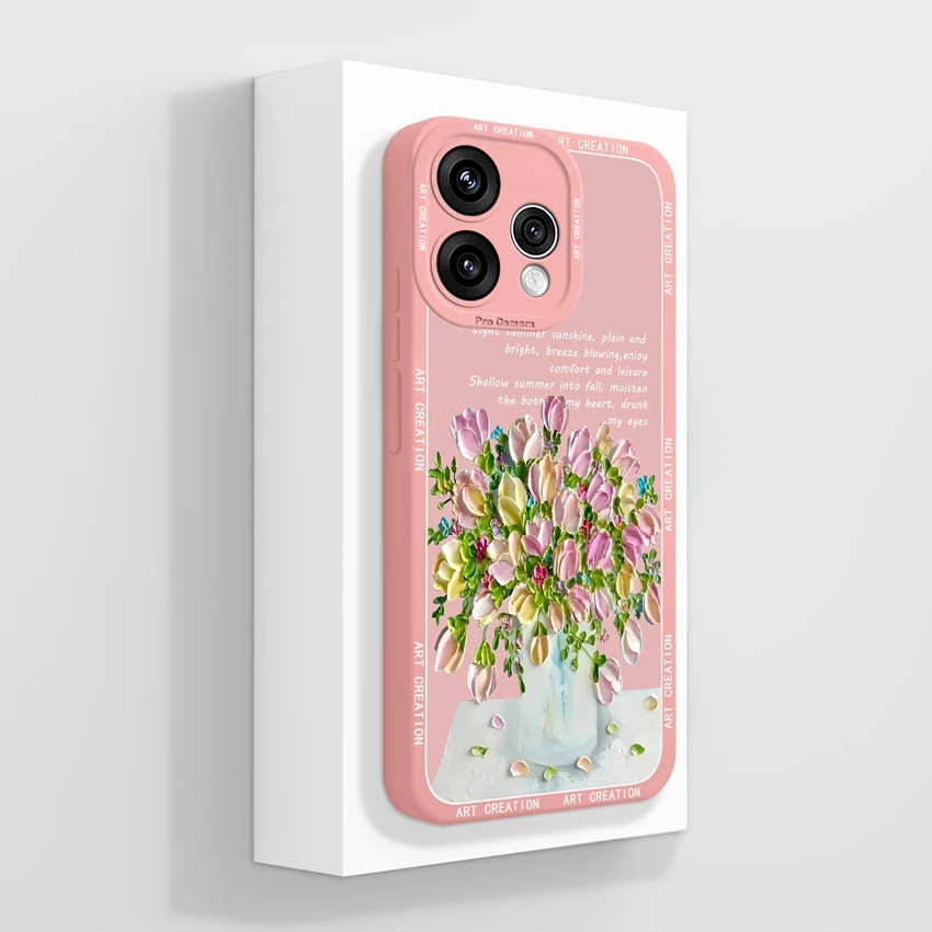 Cartoon Girl Panda Soft Silicone Phone Case - Anti-Slip Slim Back Cover