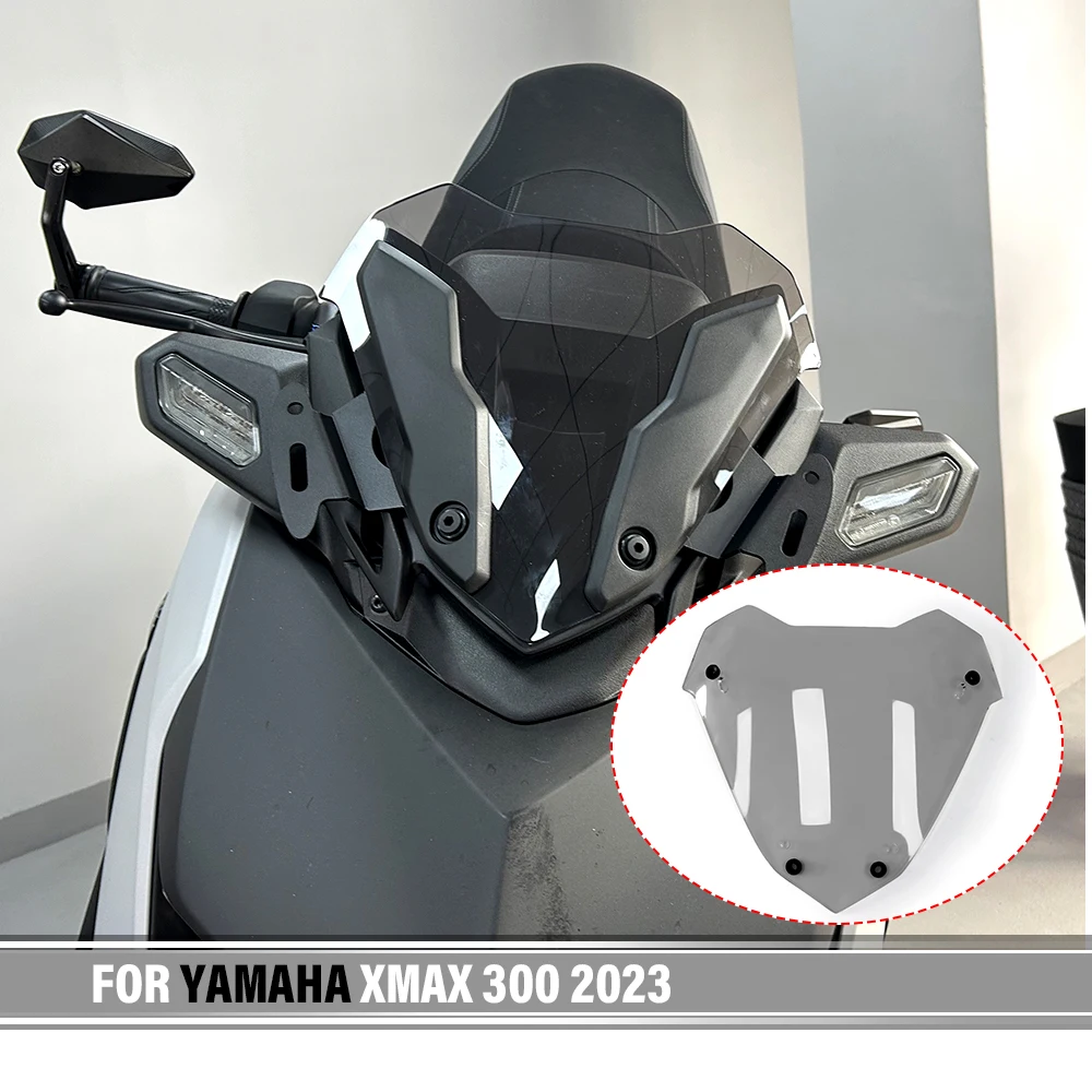 

For YAMAHA XMAX 300 XMAX300 X-MAX 300 X-MAX300 xmax300 2023 Motorcycle Windshield WindScreen Wind Shield Screens Deflectors