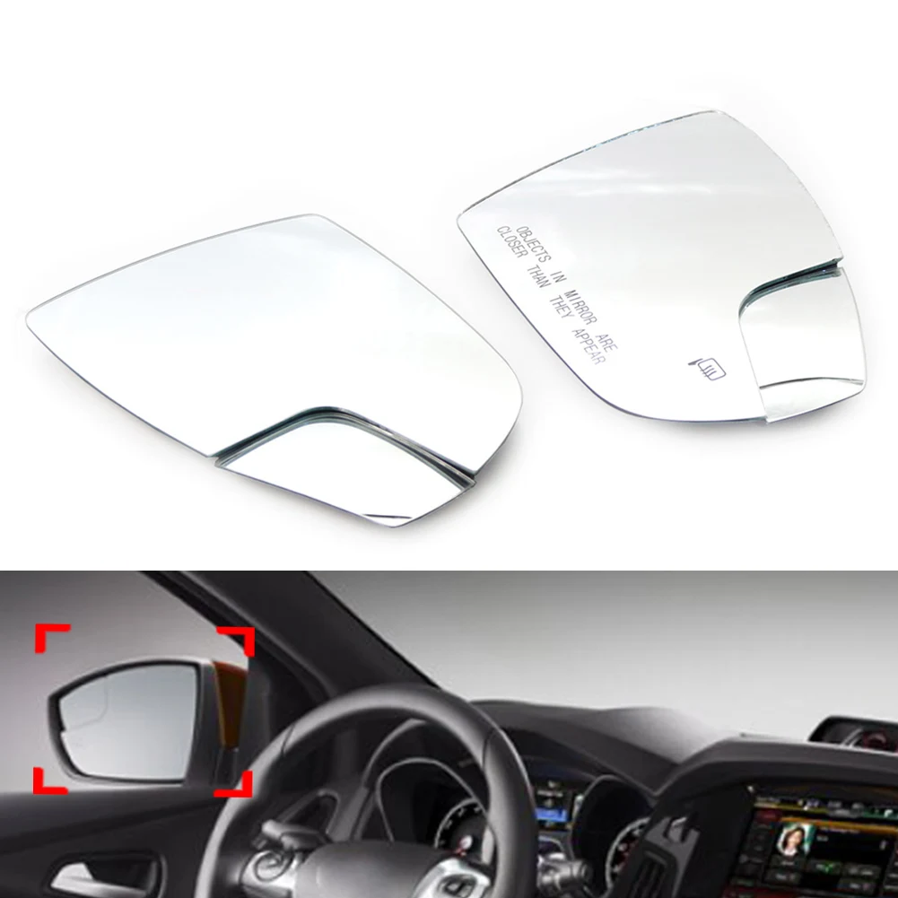 

Автомобильное Зеркало для слепых зон с подогревом для Ford Focus 2012-2018, версия США, CM5Z17K707H, левое/правое, 1 шт.