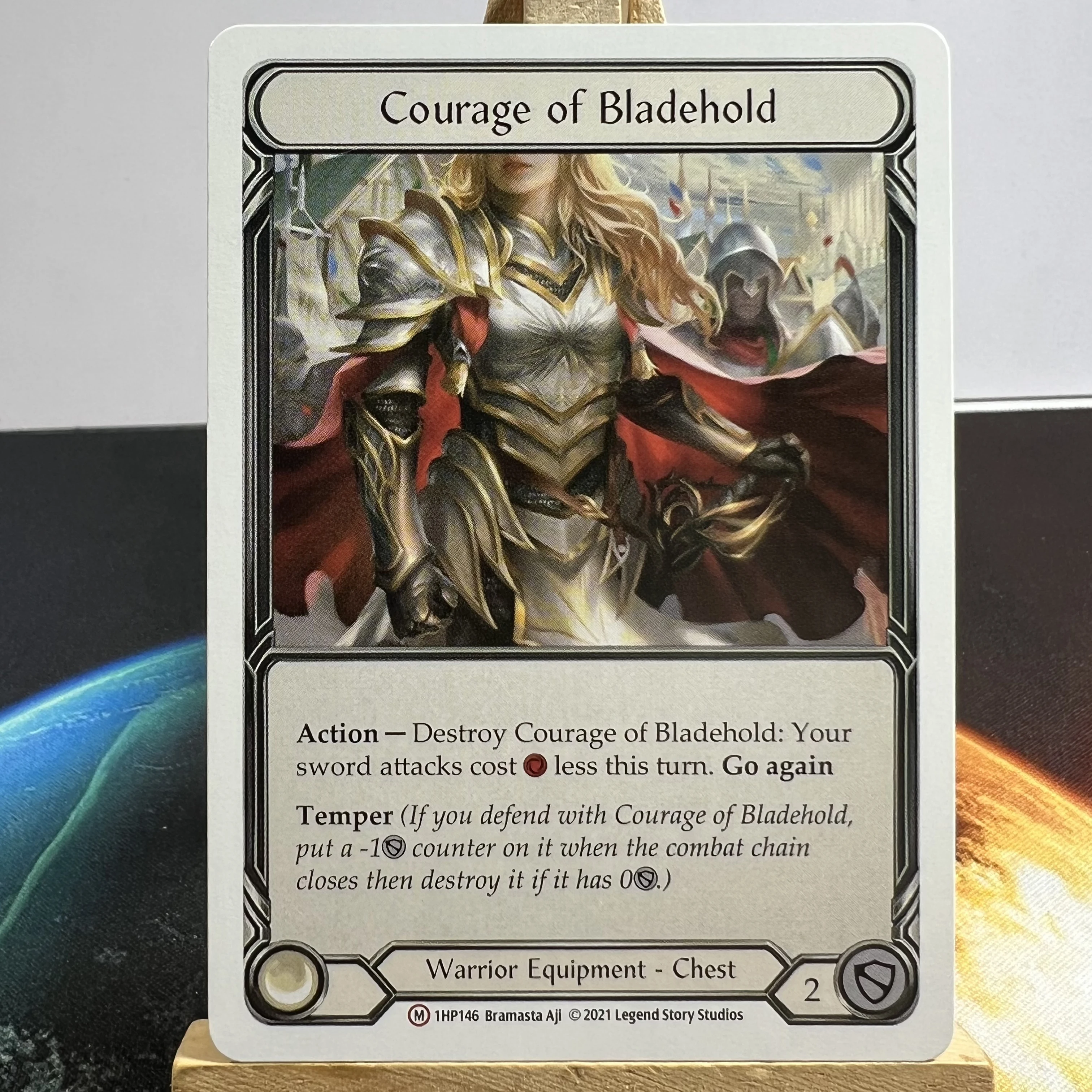 その他 Flesh and Blood Courage CF Courage - Token Alter - Flesh and Blood TCG - Etsy