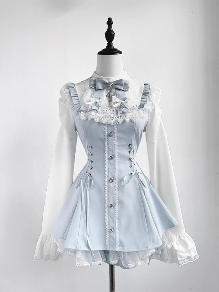 ตัวเลือกสินค้า ชุด Gothic Lolita แฟชั่นย้อนยุค สวยสง่า งานปาร์ตี้