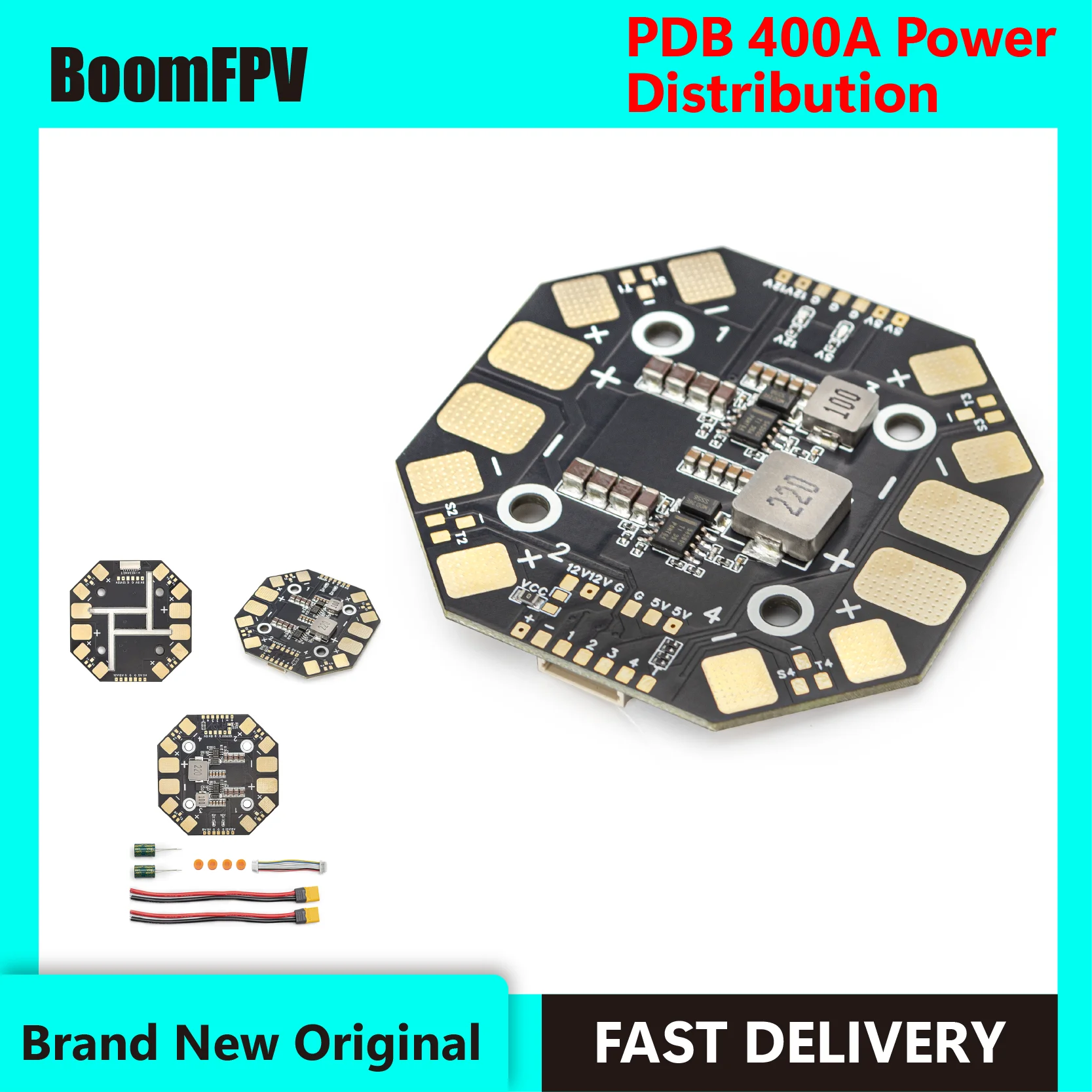Pdb Power Module PDB 400A Power Distribution Board 4~12S Drone Quadcopter Fixed Wing ...