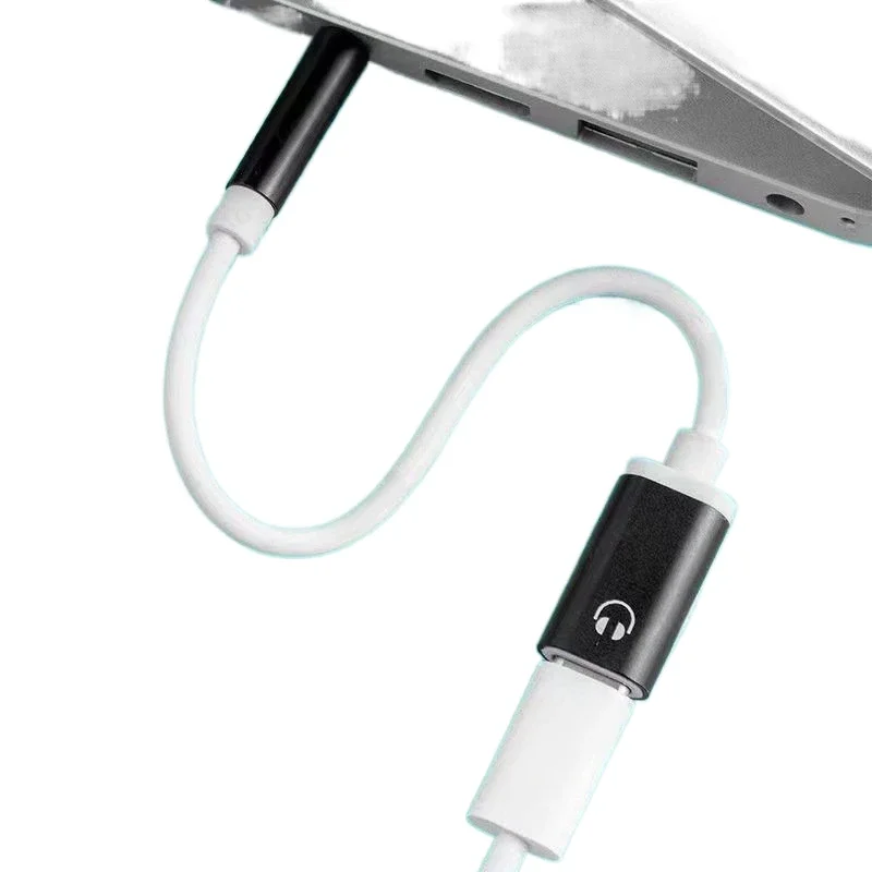 Little Pods Otg Ce 3.5mm 휴대전화 어댑터 변환기 USB 남성에서 유형 C 여성 광포함