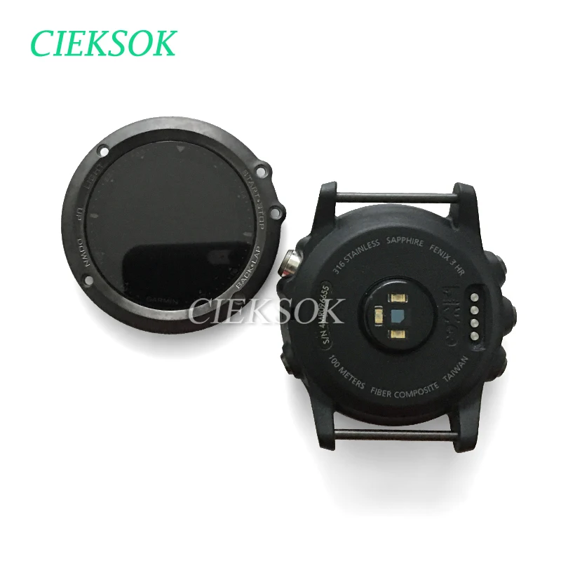 Pantalla LCD Original con marco y cubierta trasera para Garmin Fenix 3HR FENIX 3 HR GPS pieza de repuesto para reparacion de reloj deportivo inteligente AliExpress