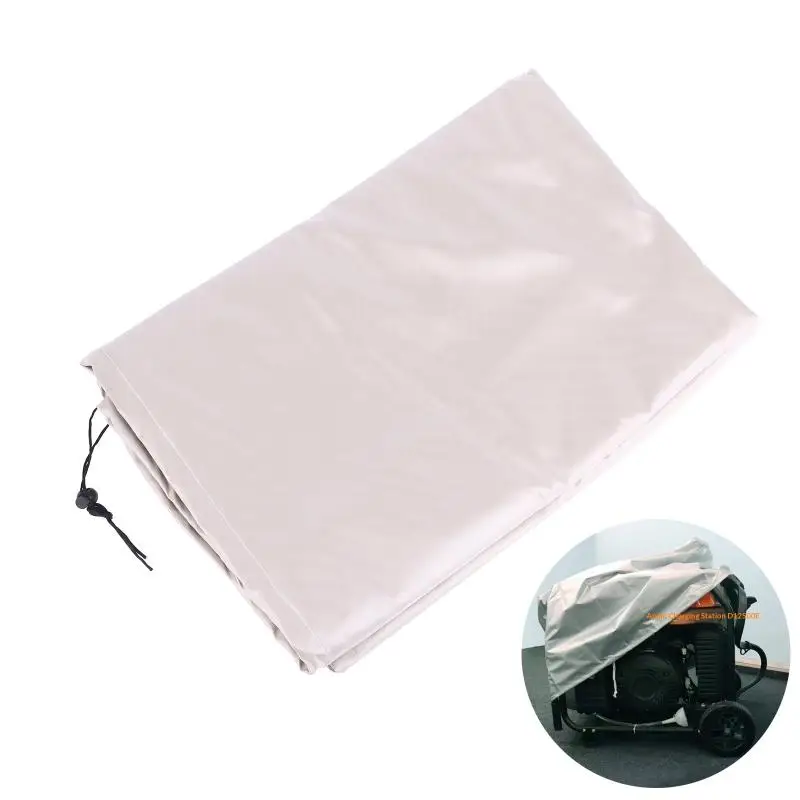 Détail de la housse de protection contre la pluie pour drone Agras T40, avec fermeture éclair.