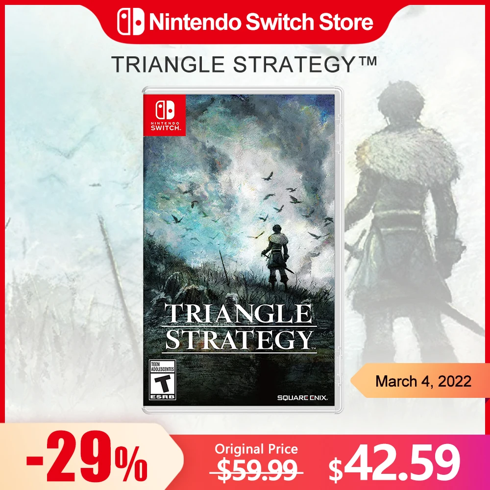 Triangolo Strategia Nintendo Switch Offerte Di Gioco 100% Ufficiale Originale Gioco Fisico Card Rpg Strategia Genere Per Switch Oled Lite