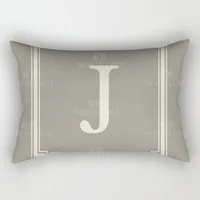 Home Decor 26 Letter Alphabet Pillowcase autumn decoration pillow cushion cover decorations throw pillow covers30*50 40x60 50*70 2