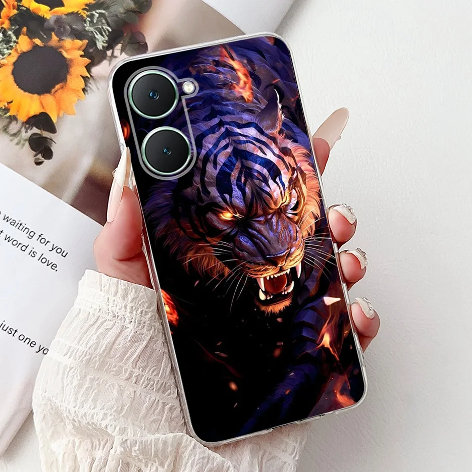Cool Dragon Painted Soft Slim Phone Case - Stylish Protective Back Cover