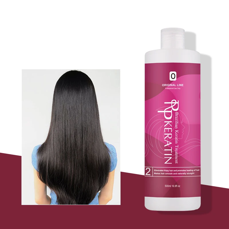 500ml keratin straightening for hair Smoothing Treatment Curly Frizzy Hair Care Brazilian Keratin Products Professional
