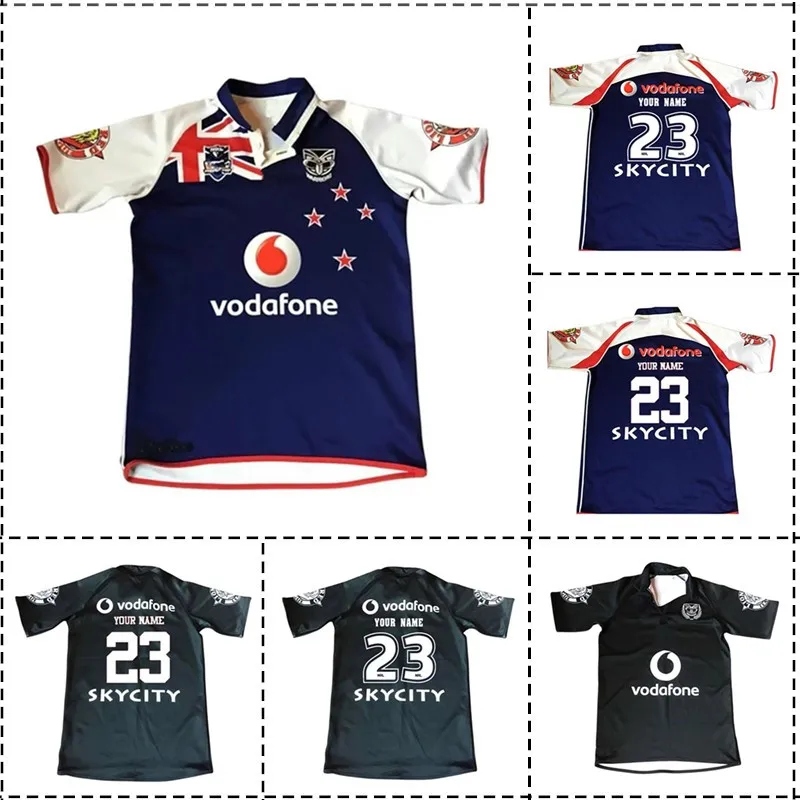 

New Zealand Warriors Retro Rugby Jersey - Mens Size: S-5XL （Print Custom Name Number）