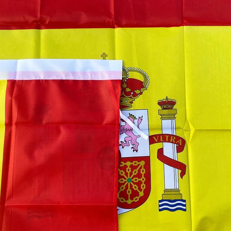 spain flag Banner   Hanging Flag Polyester Spain National Flag Banner Outdoor Indoor 150x90cm for Celebration big flag