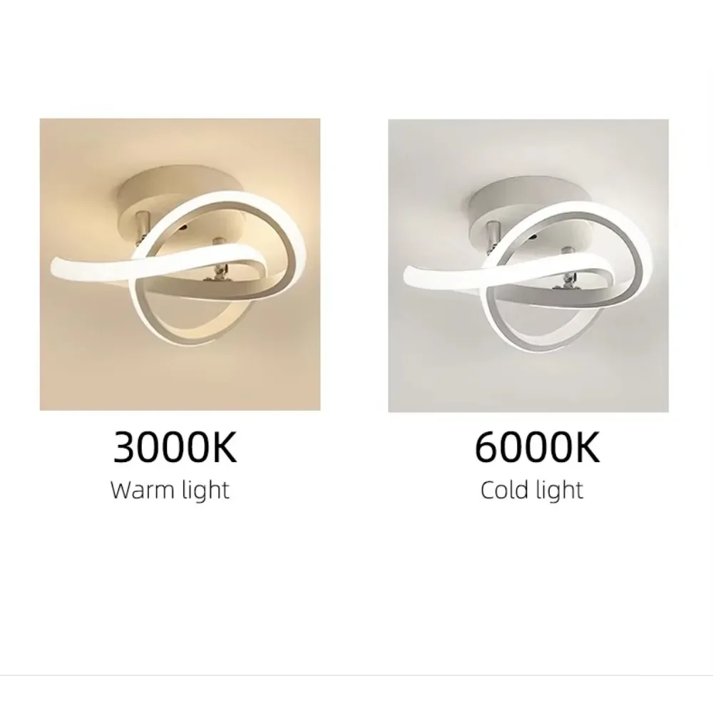 Morden Round Modern LED Ceiling Lamp Indoor Lighting for Kitchen Dining Living Room Aisle Corridor Bedroom Decor Ceiling Light