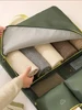 Foldable Hanging Organizer Storage Bag Travel Clothing Luggage Storage Bag Polyester Portable Hanging Suitcase Organizer Big 2