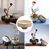 Ceramic Ikebana Vases Japanese Ikebana Tool Tea Ceremony Vase Flowerpot Hydroponic Living Room Tea Table Decor Ornaments 2