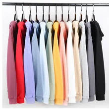 

New fleece hoodie autumn winter warm sweater men women running sweatshirt fitness plus size long-sleeved casual sweater clothing