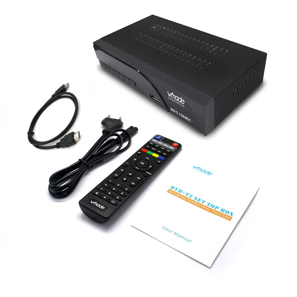 Conversor de Receptor Digital com Dolby Ac3 Dvb-t2 H.265 Hevc H.264 H265 Decorder de Código 10bit Chipconjunto 7t10e Bélgica Mais Recente - Image 3