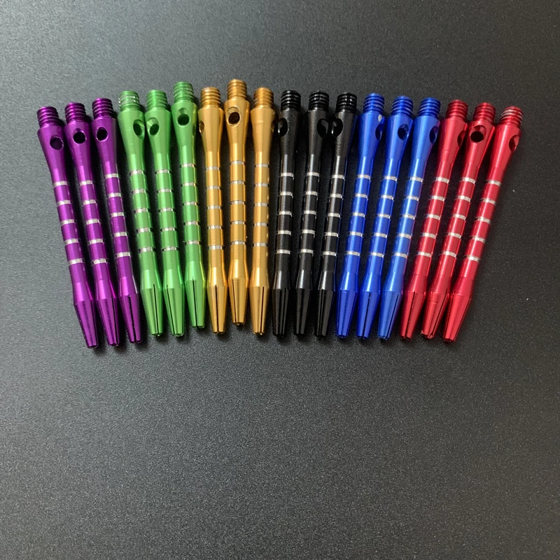 Metal Darts 6 pcs 48mm/1.89inch Aluminum Rod 6 Colors