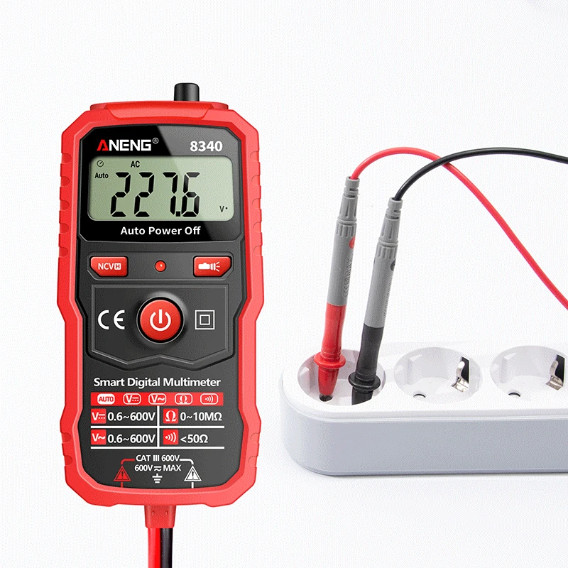aneng 8340 multimetro digital voltimetro ohm medidor 01