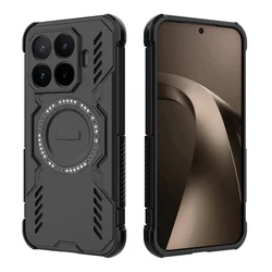 Custodia per telefono Magnetic Wing Shield - Hard PC + Soft TPU, compatibile con la ricarica wireless