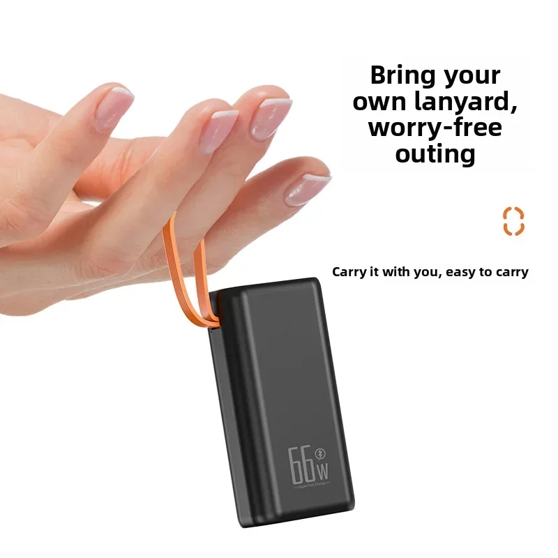 20000mAh Power Bank PD66W Super Fast Charging Portable Charger External Battery Pack Travel for Samsung Xiaomi IPhone Huawei 4