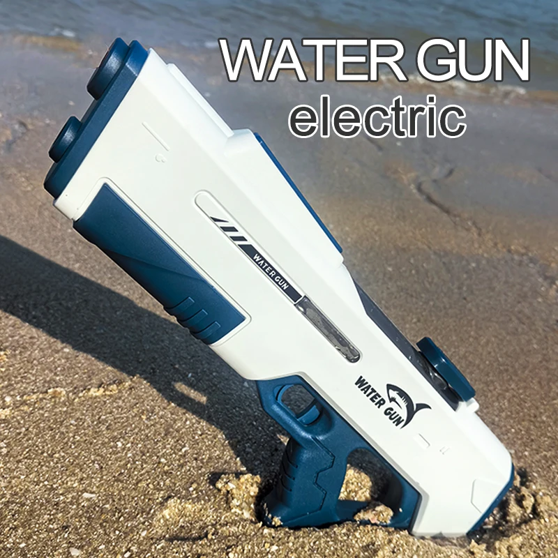 Outdoor Water Gun Toy Children Automatic Water Absorption Electric Gun Toys Hand Self-integration High-pressure