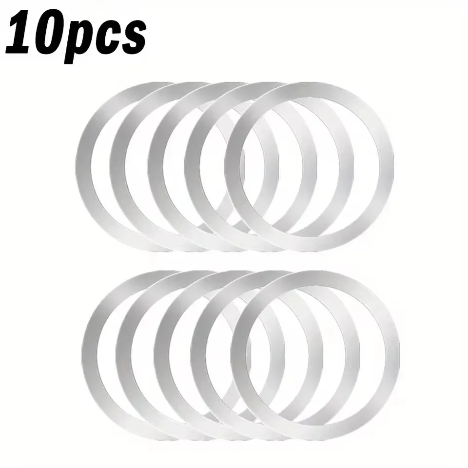 Universal Stainless Steel Magnetic Plate Ring for Wireless Chargers and Car Phone Holders