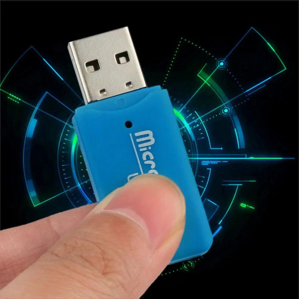 USB 2.0 Interface Card Reader Micro SD TF Flash Memory Card Reader