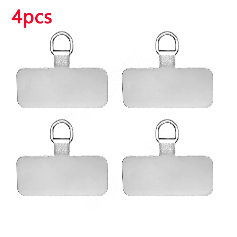 4pcs Silver