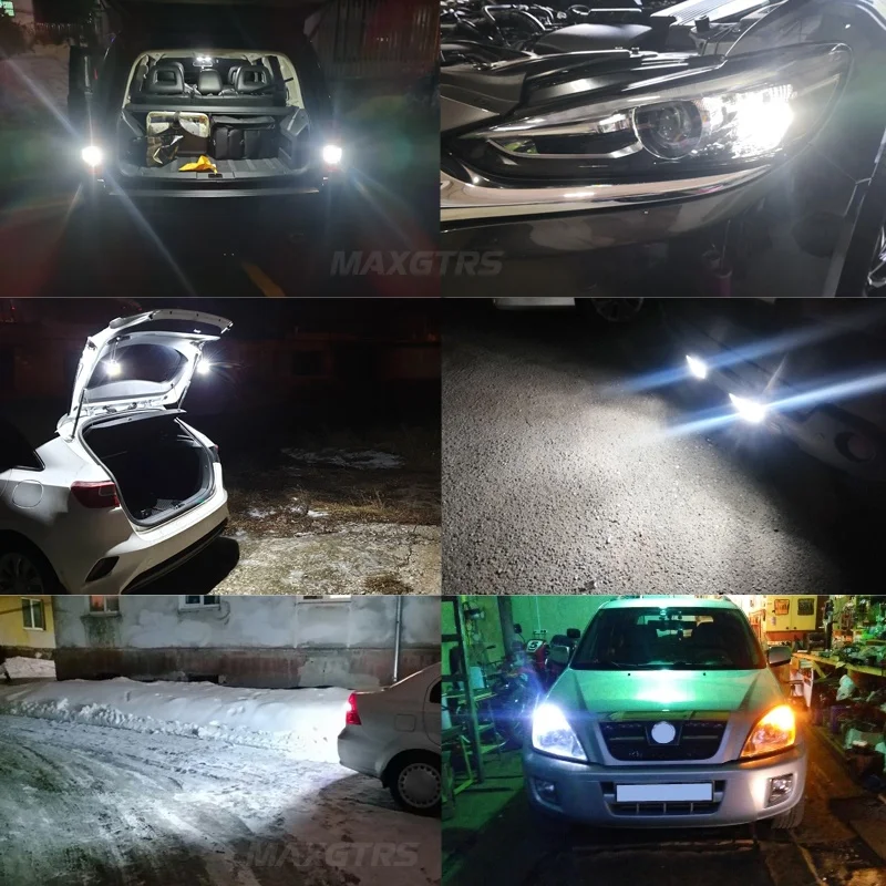  극ũ   õ Canbus LED , 3030 Ĩ  , 2x BA15S P21W, S25 1156 7440 W21W, T20 4014