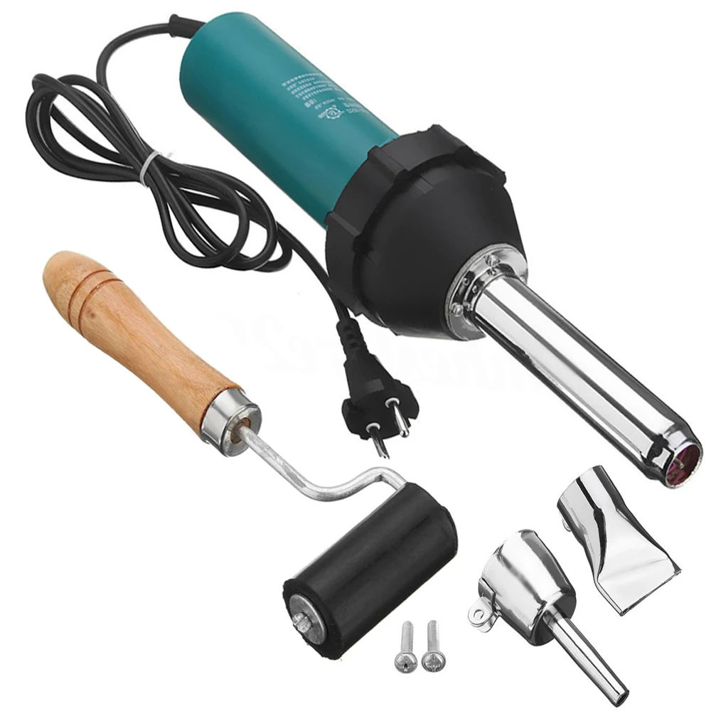 

U50 220V 1080W Heat Plastic Hot Gun Air Welding Torch 50Hz Hot Air Blowers Welding Machine Plastic Integrated Welder with Nozzle