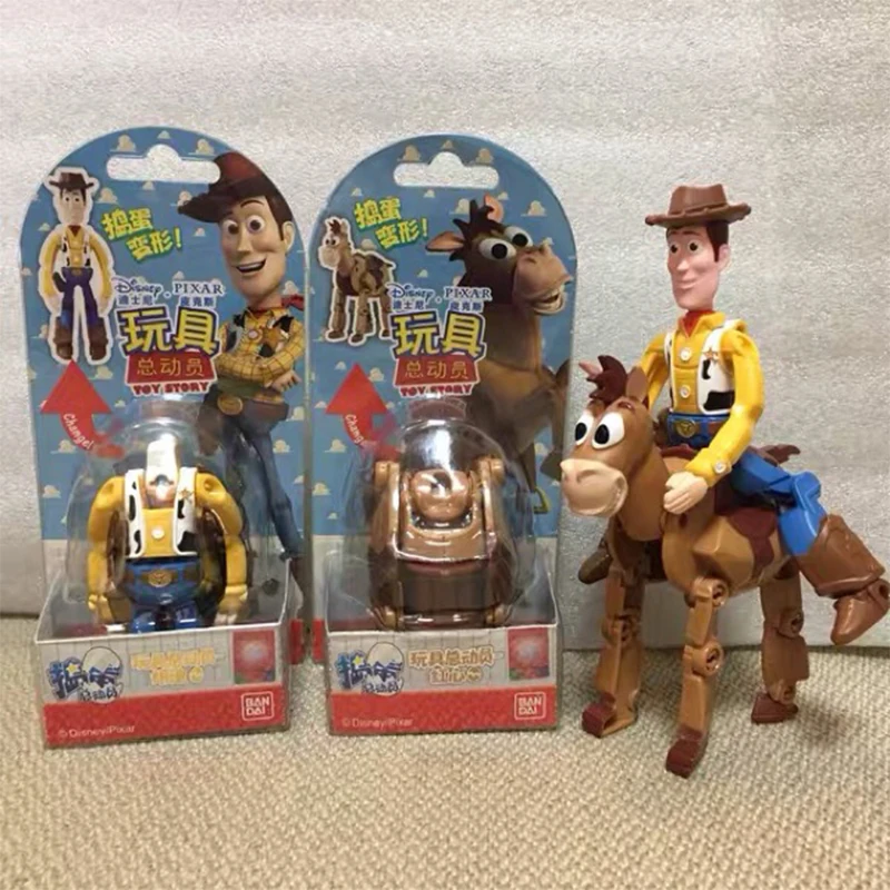 Original Disney Pixar Toy Story Transformer Twister Egg Model Toys