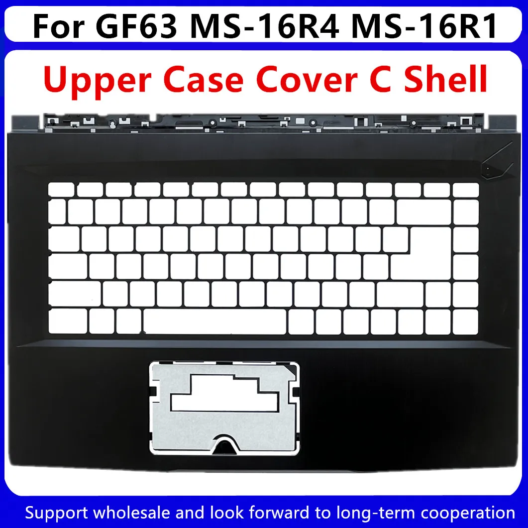 para Msi Gf63 8rc 8rd Gf63vr Ms16r1 Tampa Traseira Lcd Capa Traseira Moldura Dianteira Case Superior Palmrest Capa Base Inferior Dobradiças Novo - Imagem 6