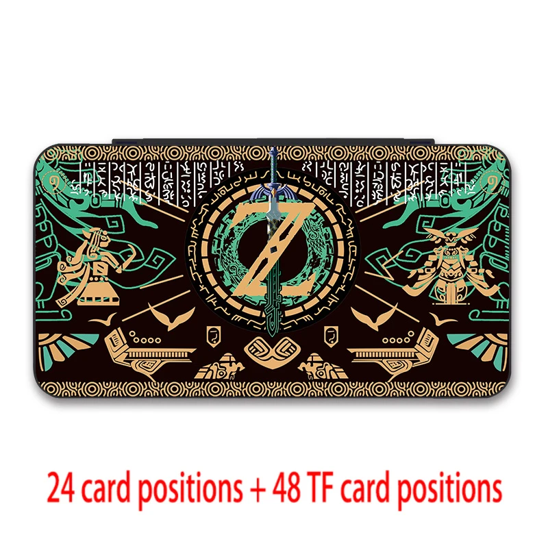 Zelda Tears of the Kingdom Protective Game Case with Keycap and Storage