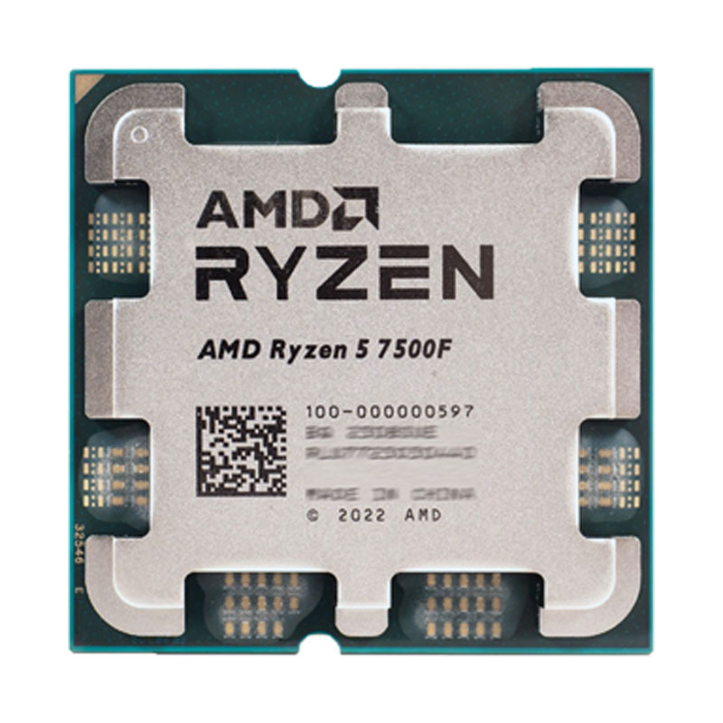 AMD Ryzen 5 7500F New CPU processor R5 7500F Socket AM5 but without cooler