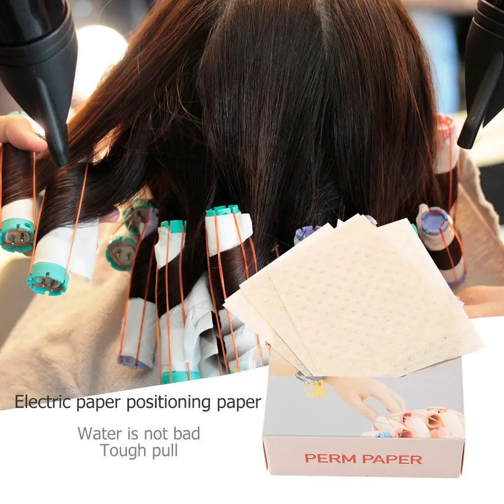 Hair Perming Dyeing Paper End Wraps Disposable Tissue for Salon Use