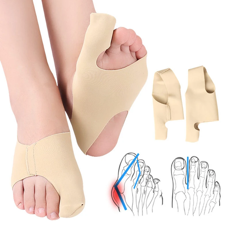 Elastic Bunion Corrector Socks for Hallux Valgus Pain Relief Sport Big Toe Straightener Breathable Washable Toe Separator 1 pair men women sport protection toe separators big toe corrector care unisex hallux valgus straightener foot care bunion pain